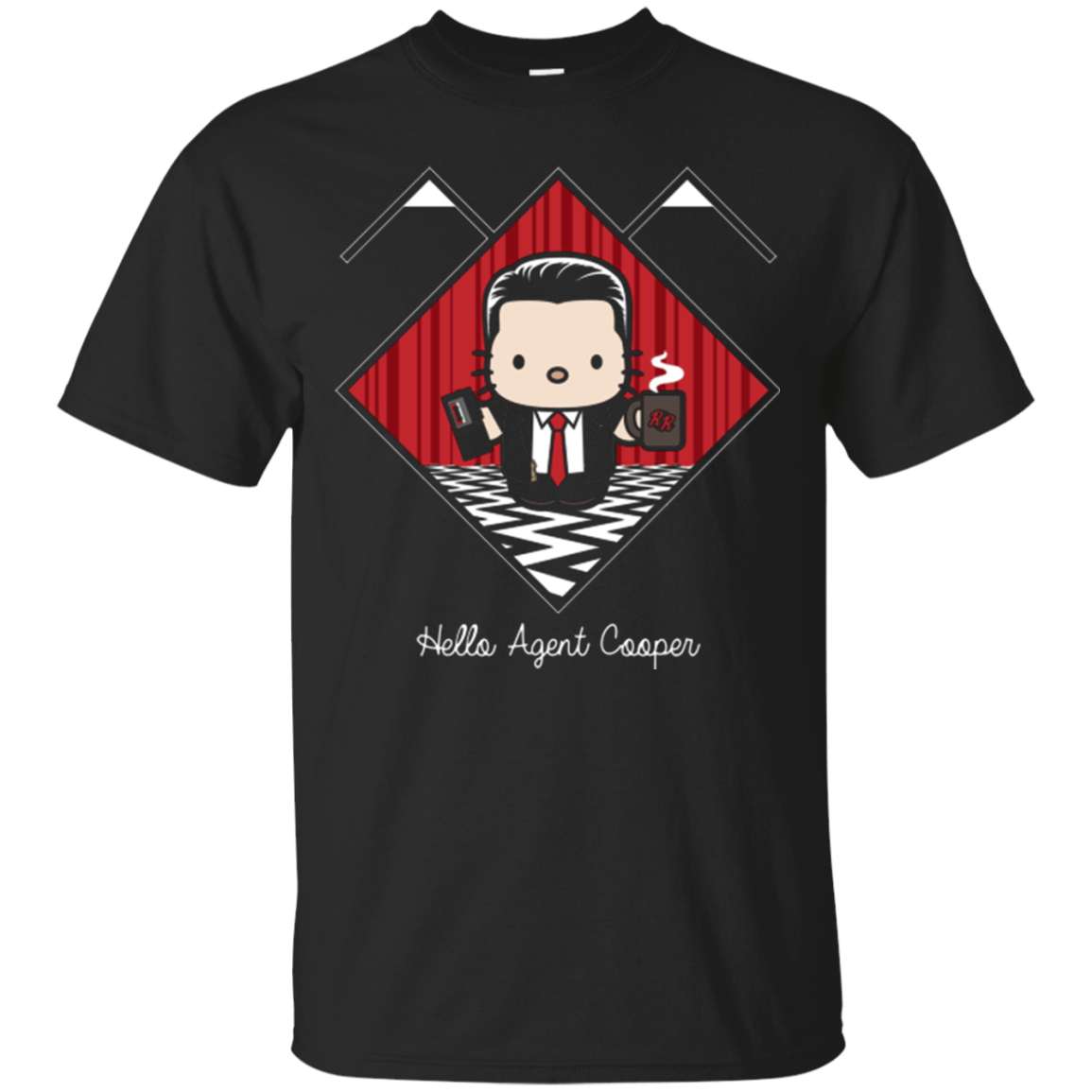T-Shirts Black / Small Hello Cooper T-Shirt
