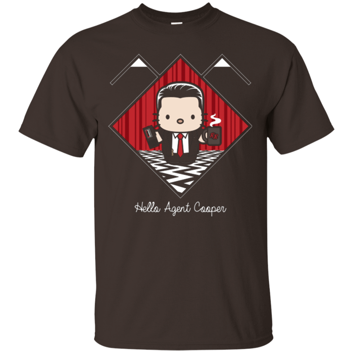 T-Shirts Dark Chocolate / Small Hello Cooper T-Shirt