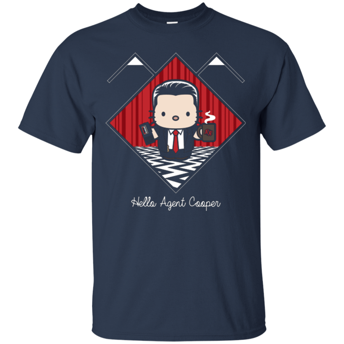 T-Shirts Navy / Small Hello Cooper T-Shirt