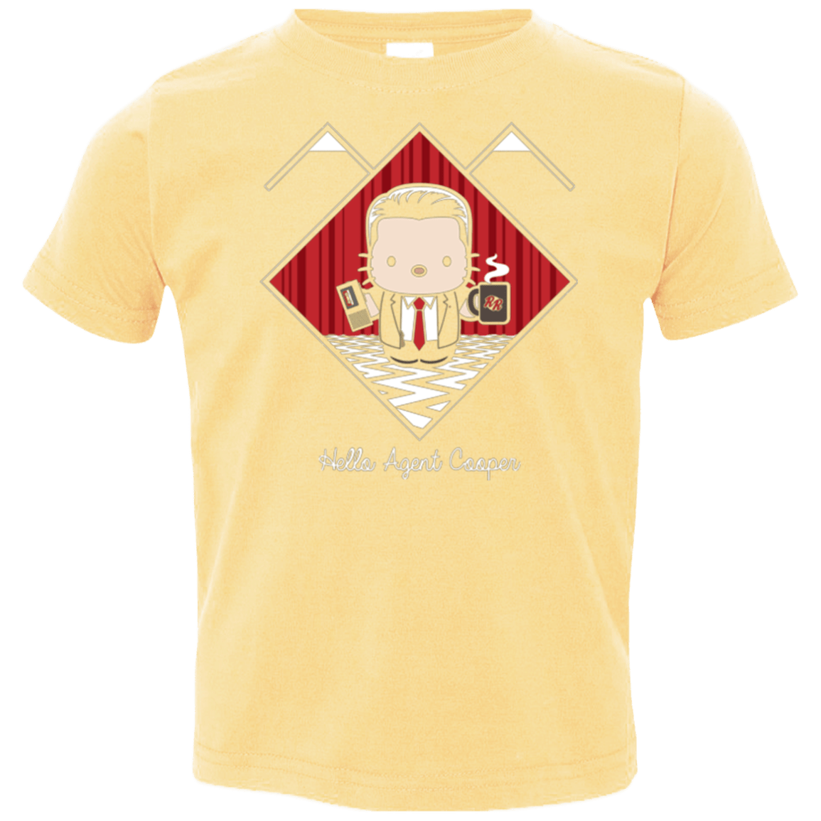 T-Shirts Butter / 2T Hello Cooper Toddler Premium T-Shirt