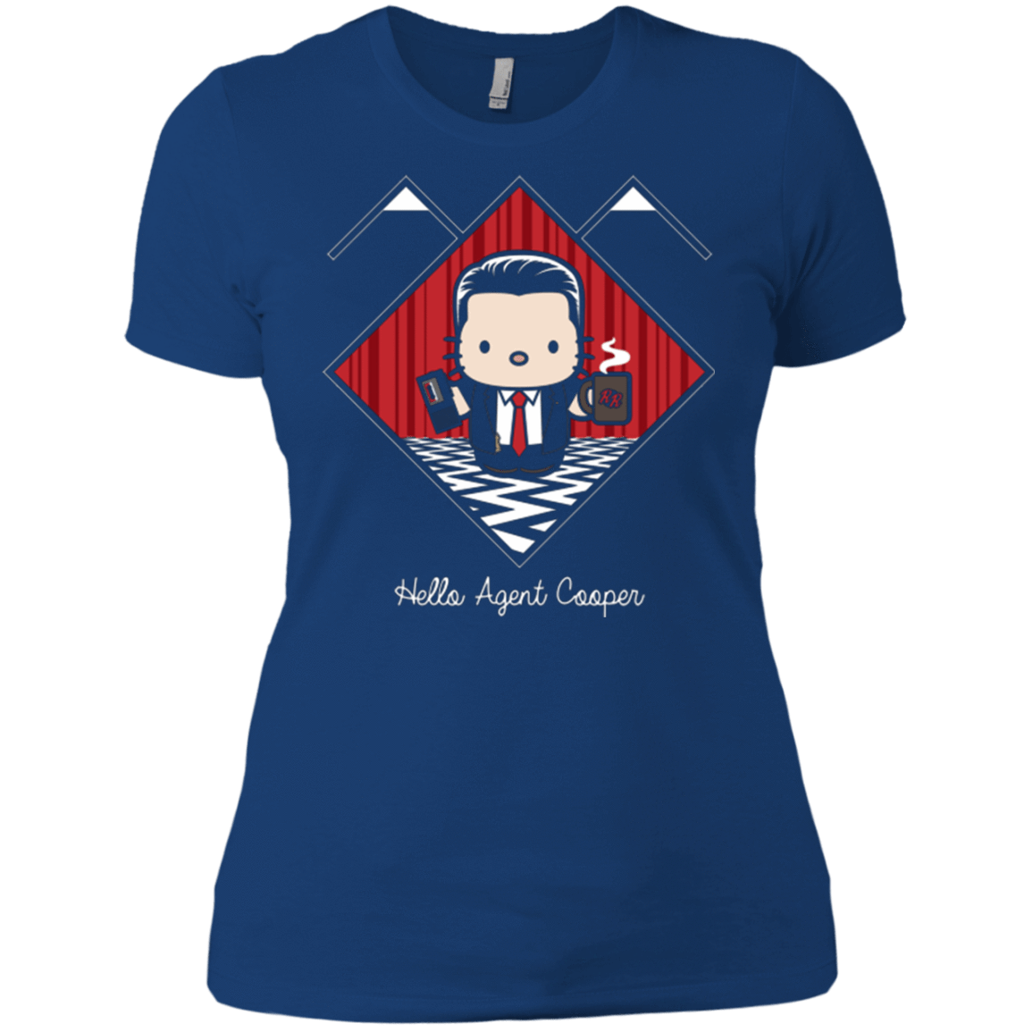 T-Shirts Royal / X-Small Hello Cooper Women's Premium T-Shirt