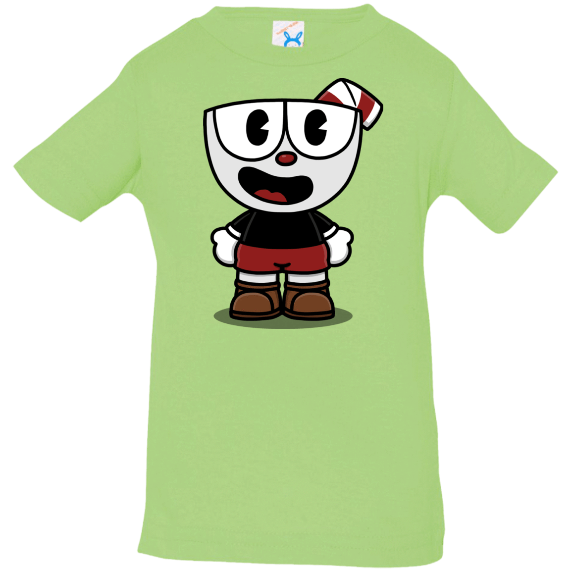 T-Shirts Key Lime / 6 Months Hello Cuphead Infant Premium T-Shirt