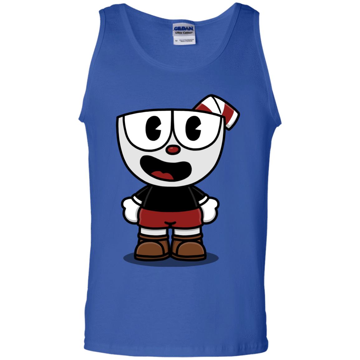 T-Shirts Royal / S Hello Cuphead Men's Tank Top