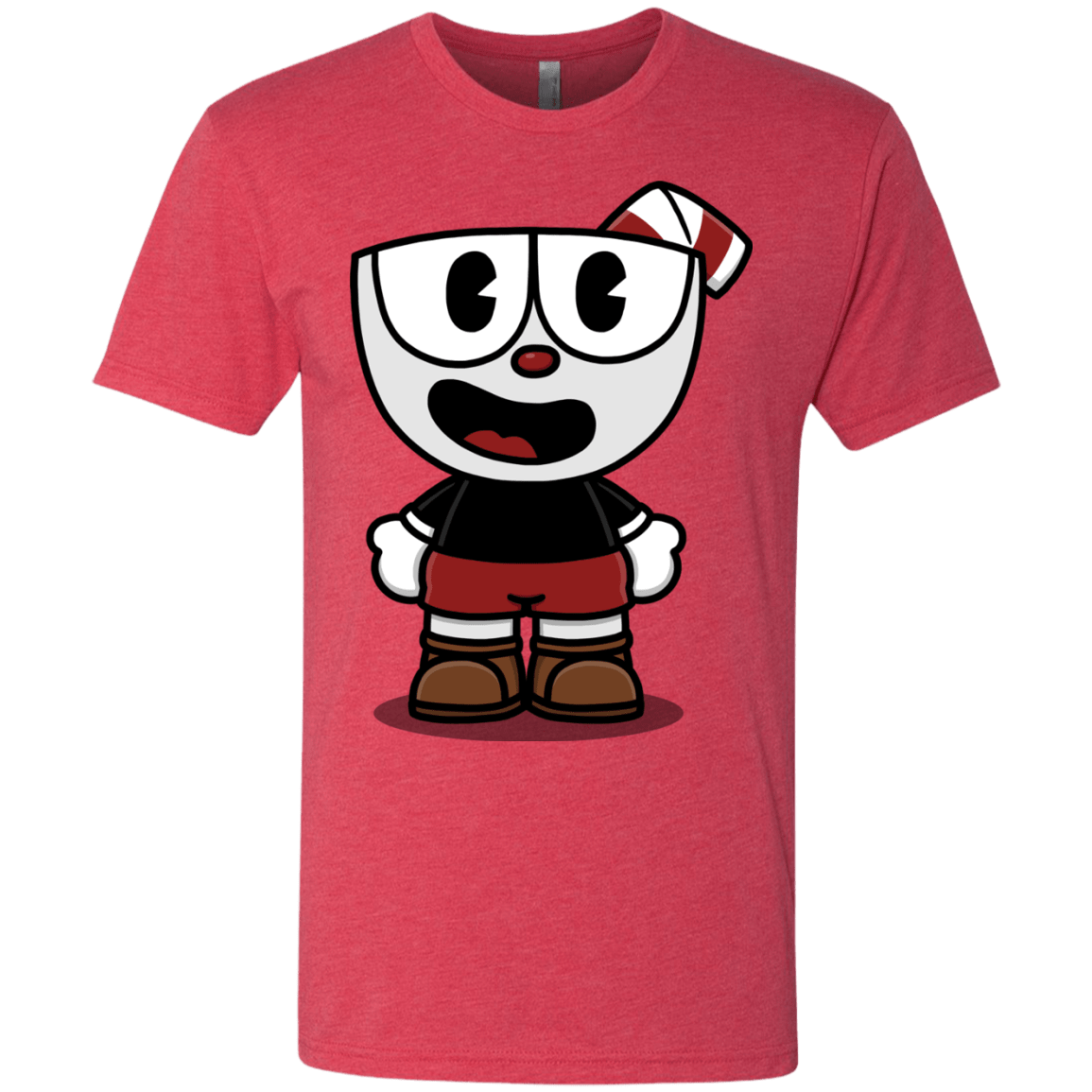 T-Shirts Vintage Red / S Hello Cuphead Men's Triblend T-Shirt