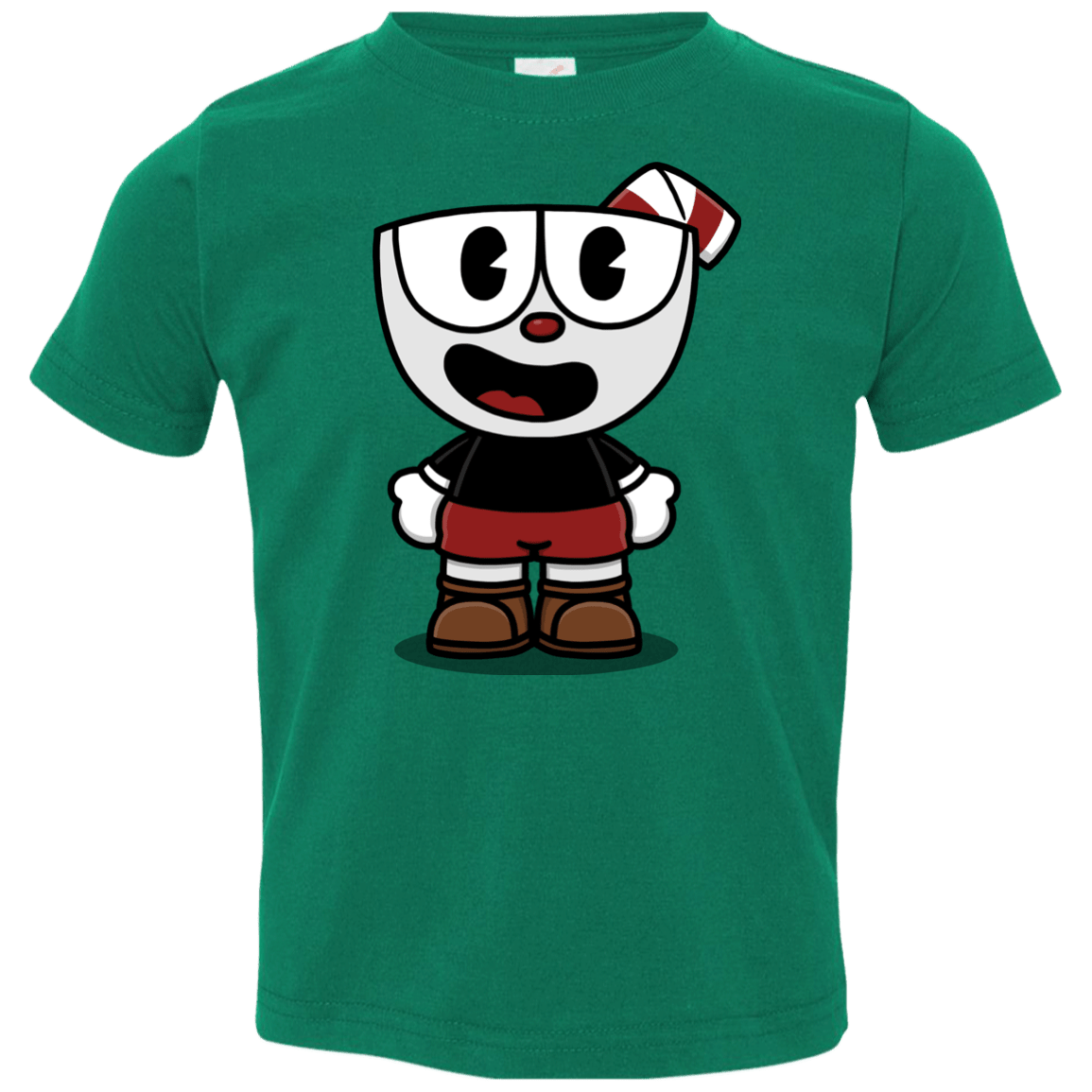 T-Shirts Kelly / 2T Hello Cuphead Toddler Premium T-Shirt