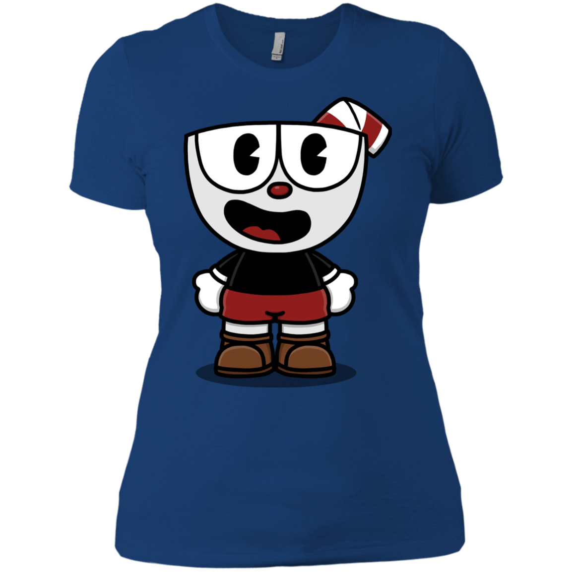 T-Shirts Royal / X-Small Hello Cuphead Women's Premium T-Shirt