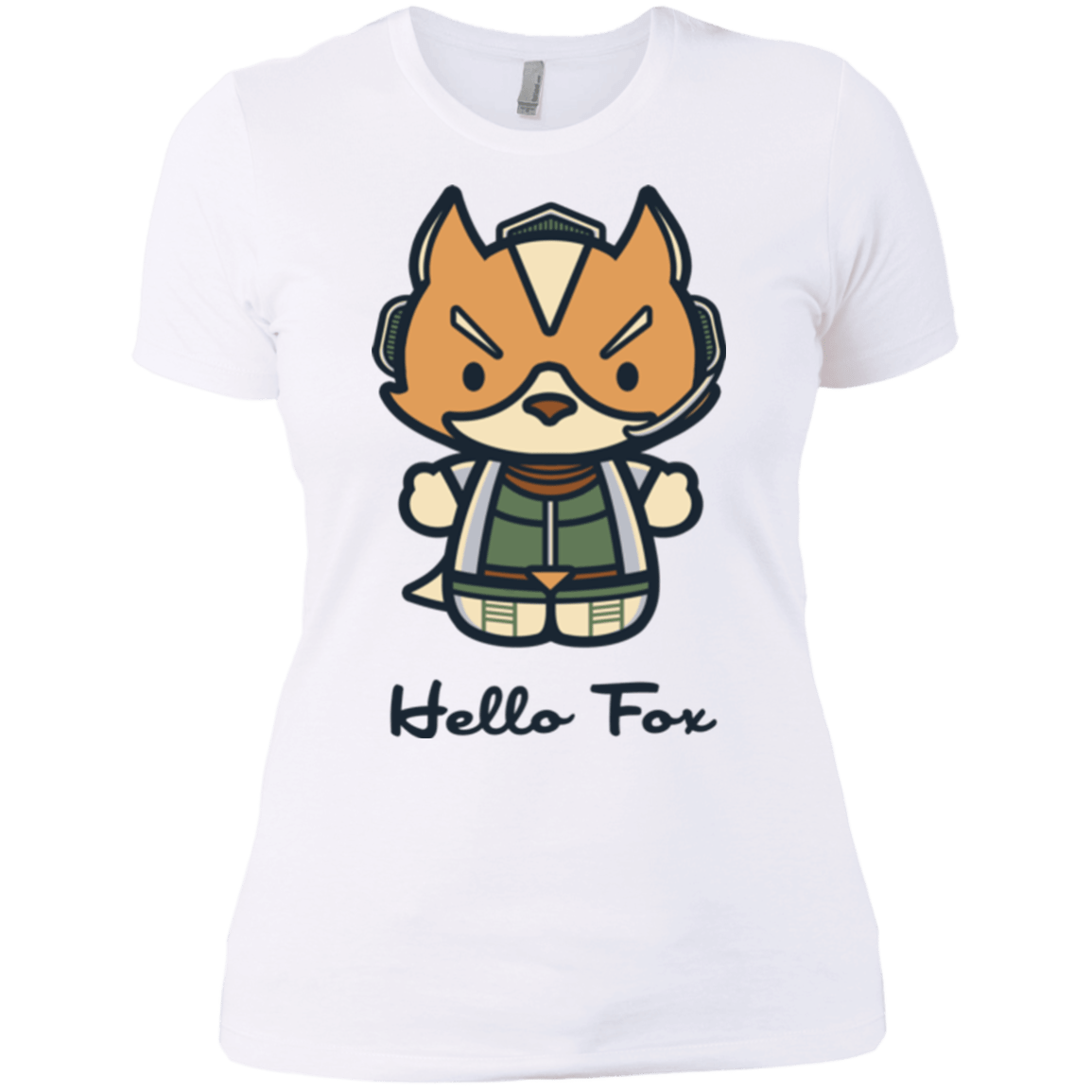 T-Shirts White / X-Small Hello Fox Women's Premium T-Shirt