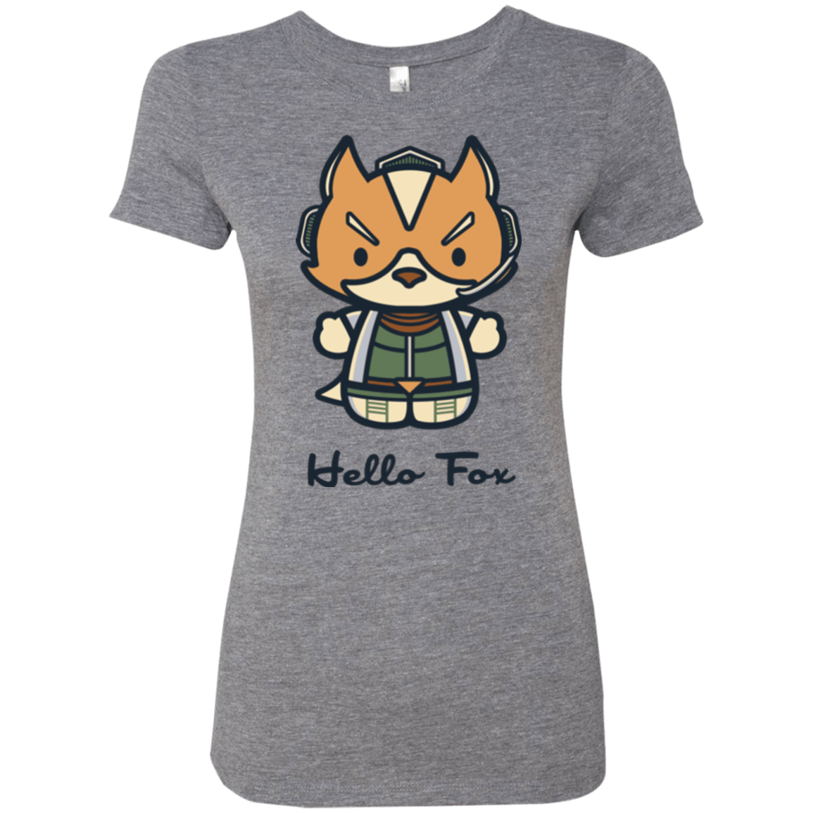 T-Shirts Premium Heather / Small Hello Fox Women's Triblend T-Shirt