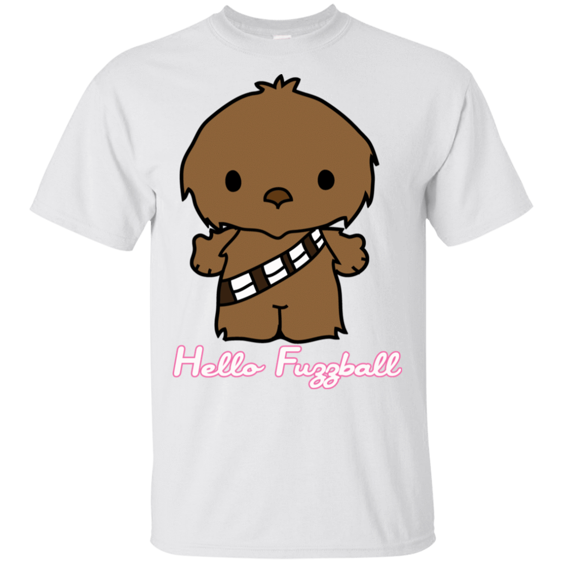 T-Shirts White / S Hello Fuzzball T-Shirt