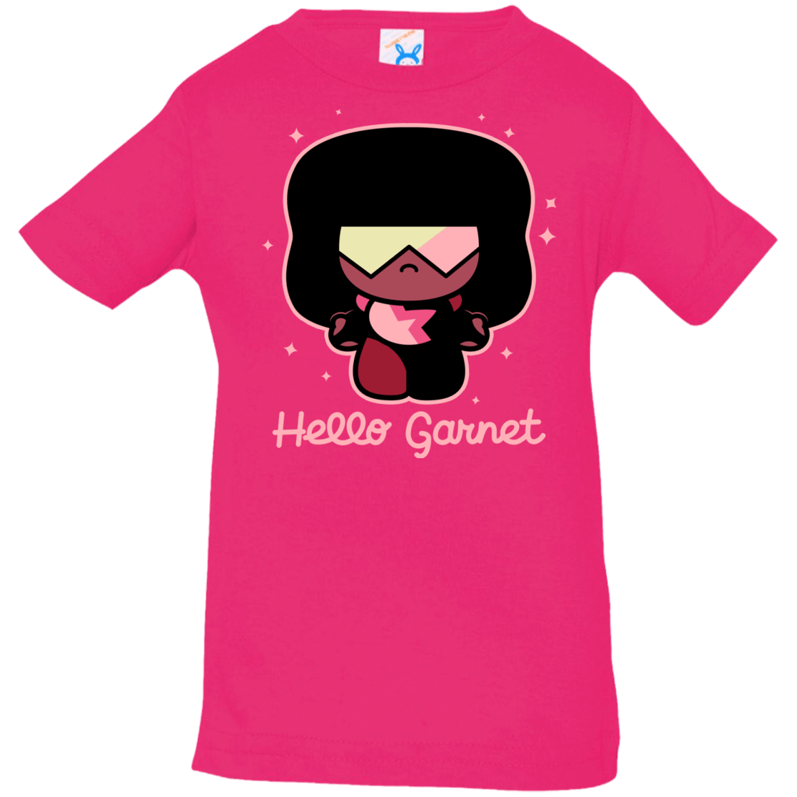 T-Shirts Hot Pink / 6 Months Hello Garnet Infant Premium T-Shirt