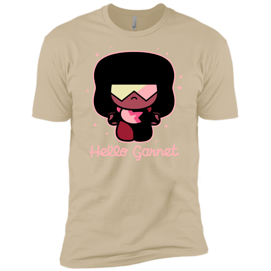 T-Shirts Sand / X-Small Hello Garnet Men's Premium T-Shirt