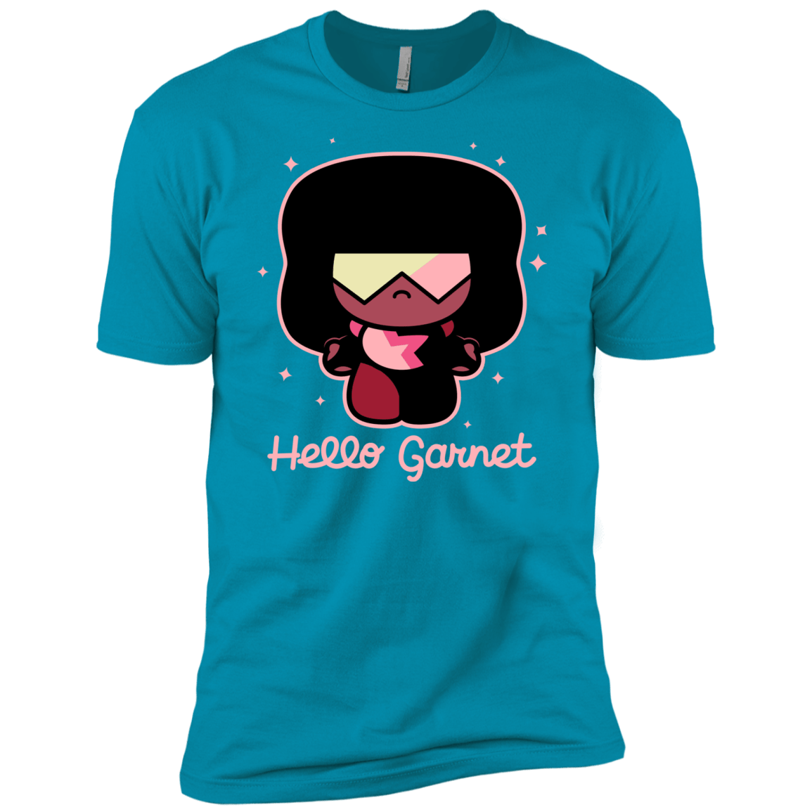 T-Shirts Turquoise / X-Small Hello Garnet Men's Premium T-Shirt