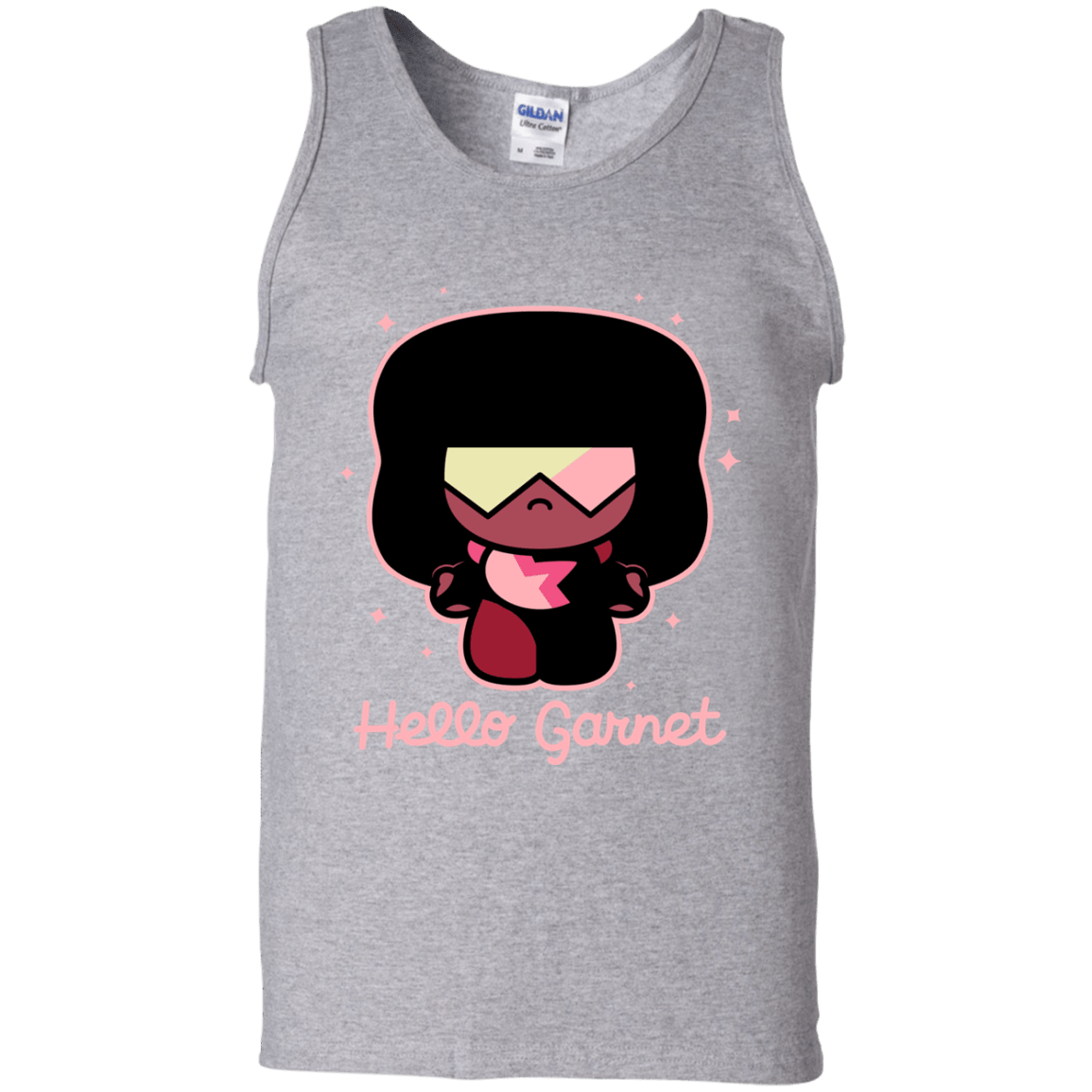 T-Shirts Sport Grey / S Hello Garnet Men's Tank Top