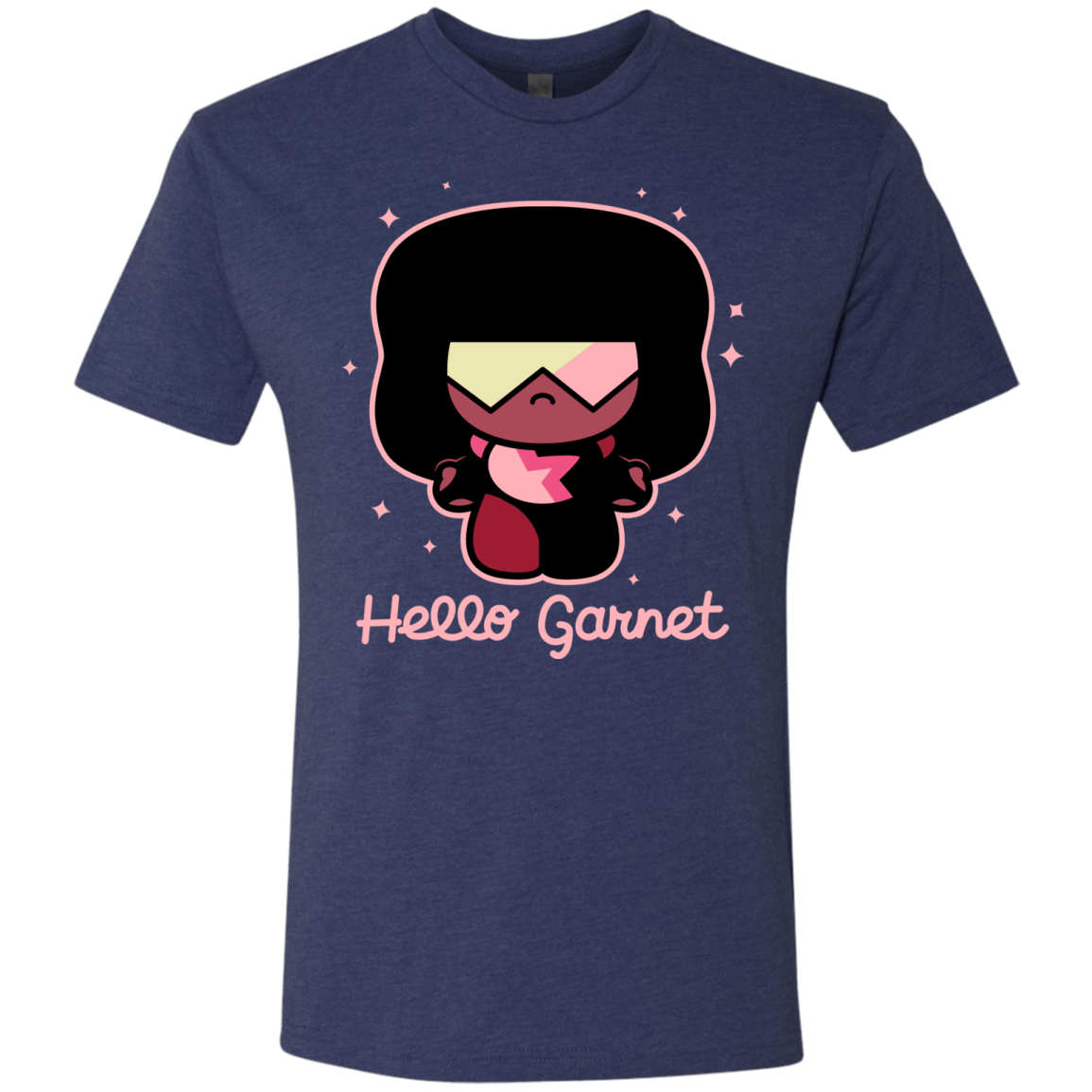 T-Shirts Vintage Navy / S Hello Garnet Men's Triblend T-Shirt