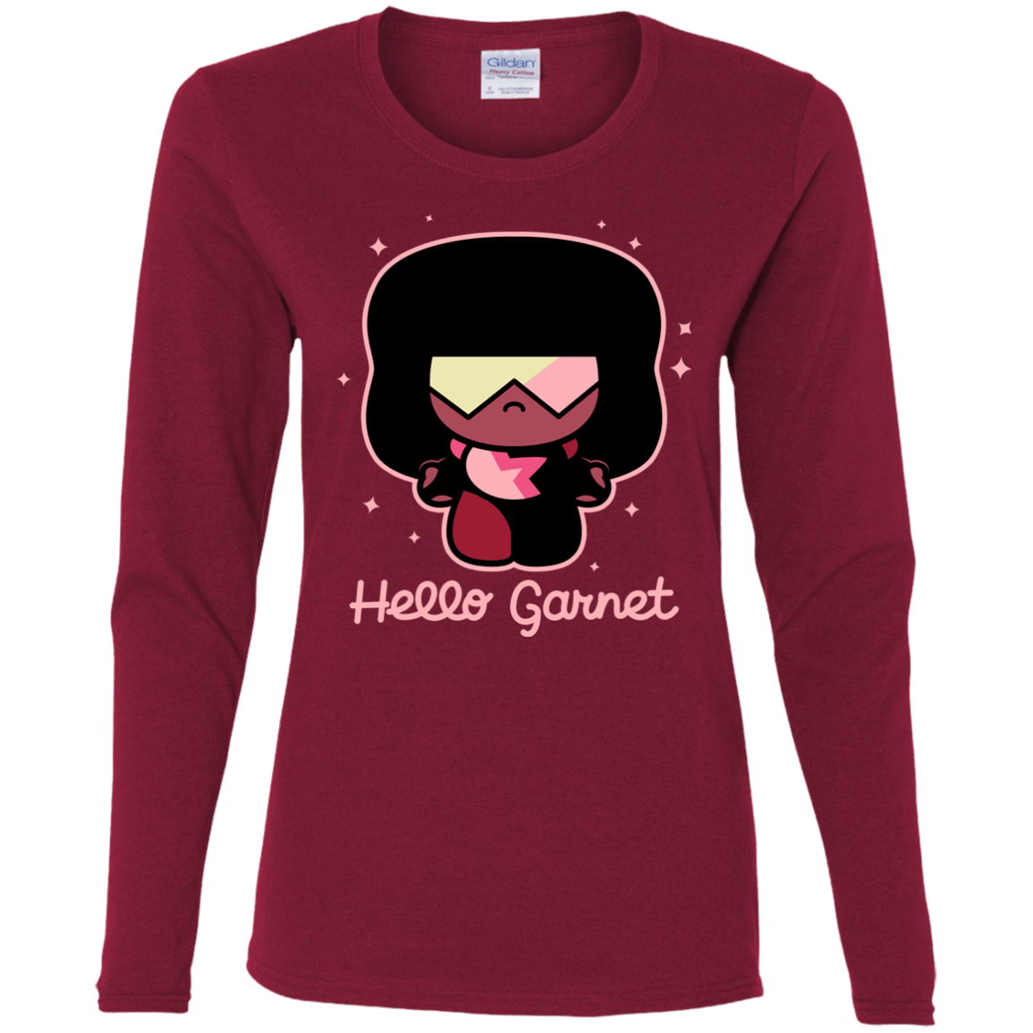 T-Shirts Cardinal / S Hello Garnet Women's Long Sleeve T-Shirt