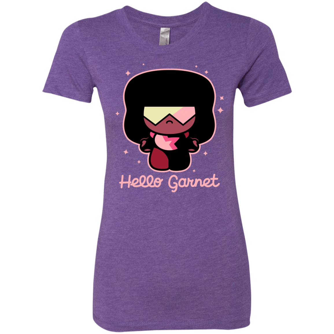 T-Shirts Purple Rush / S Hello Garnet Women's Triblend T-Shirt