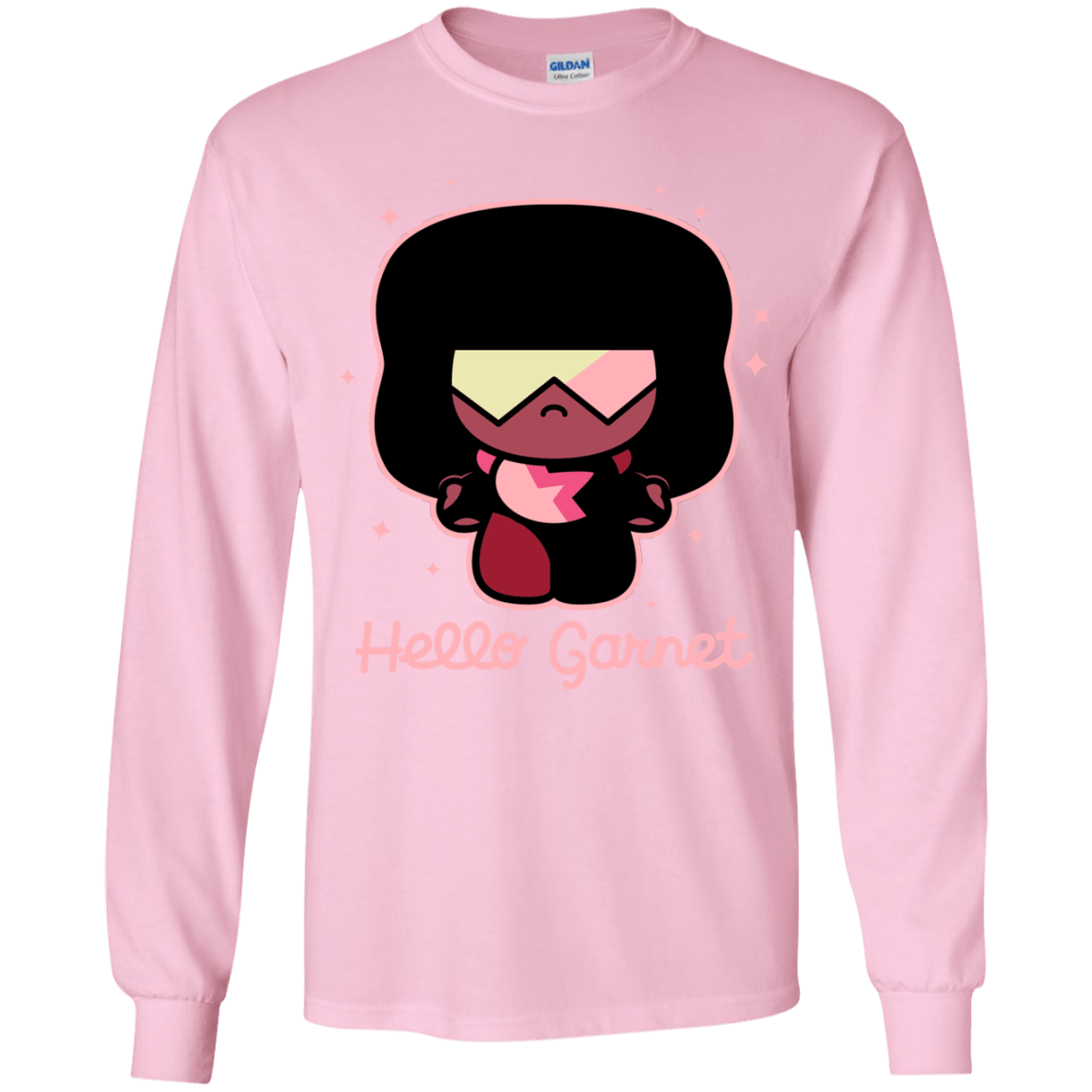 T-Shirts Light Pink / YS Hello Garnet Youth Long Sleeve T-Shirt