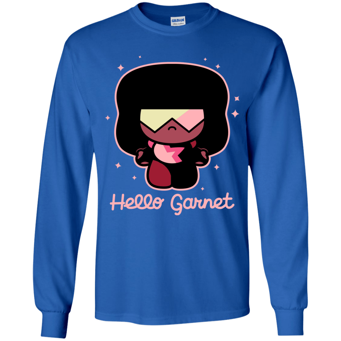 T-Shirts Royal / YS Hello Garnet Youth Long Sleeve T-Shirt