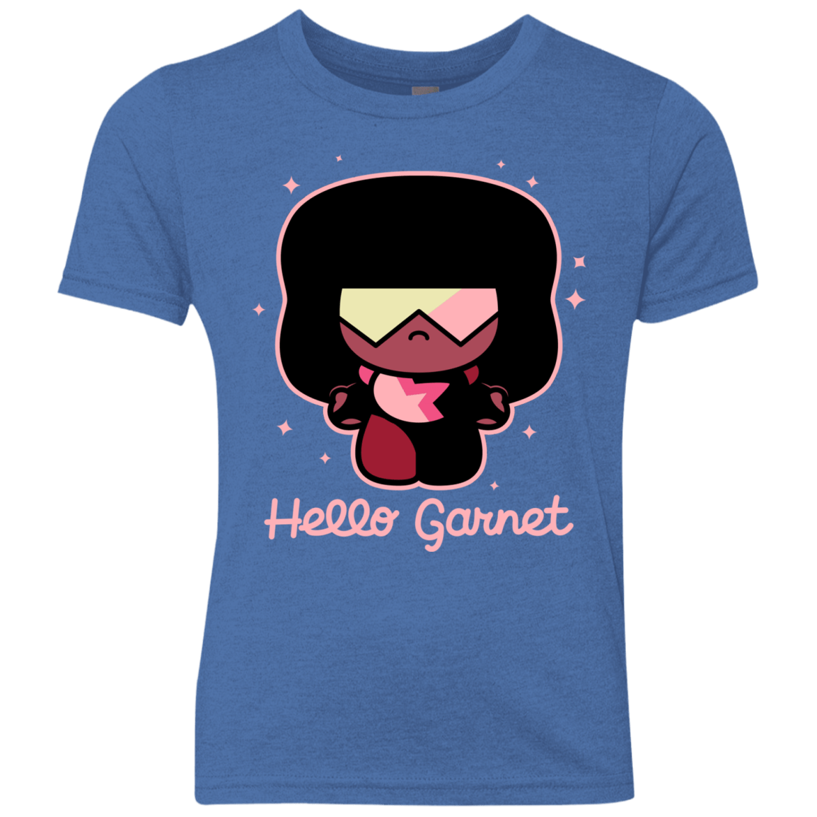 T-Shirts Vintage Royal / YXS Hello Garnet Youth Triblend T-Shirt