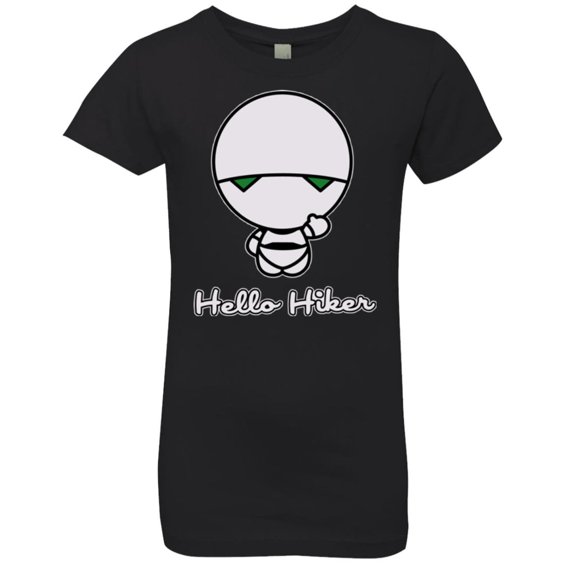 T-Shirts Black / YXS Hello Hiker Girls Premium T-Shirt