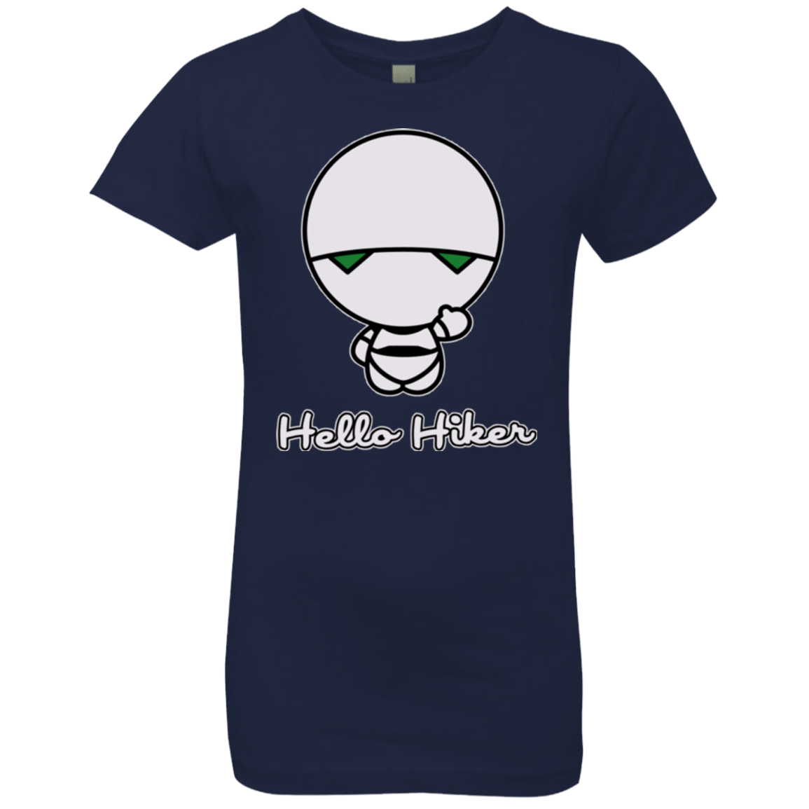 T-Shirts Midnight Navy / YXS Hello Hiker Girls Premium T-Shirt