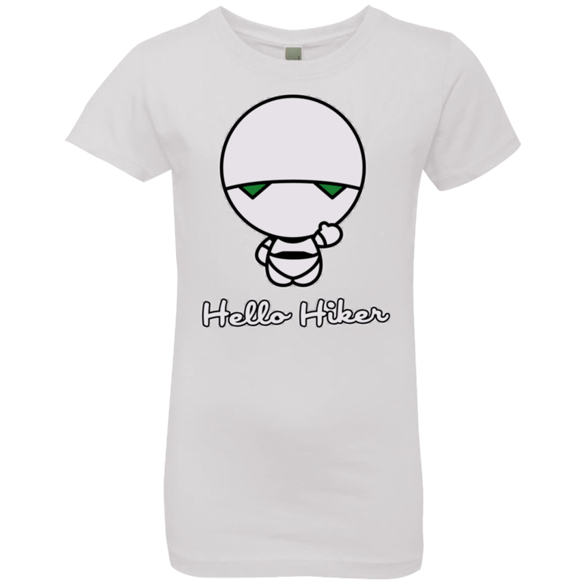 T-Shirts White / YXS Hello Hiker Girls Premium T-Shirt