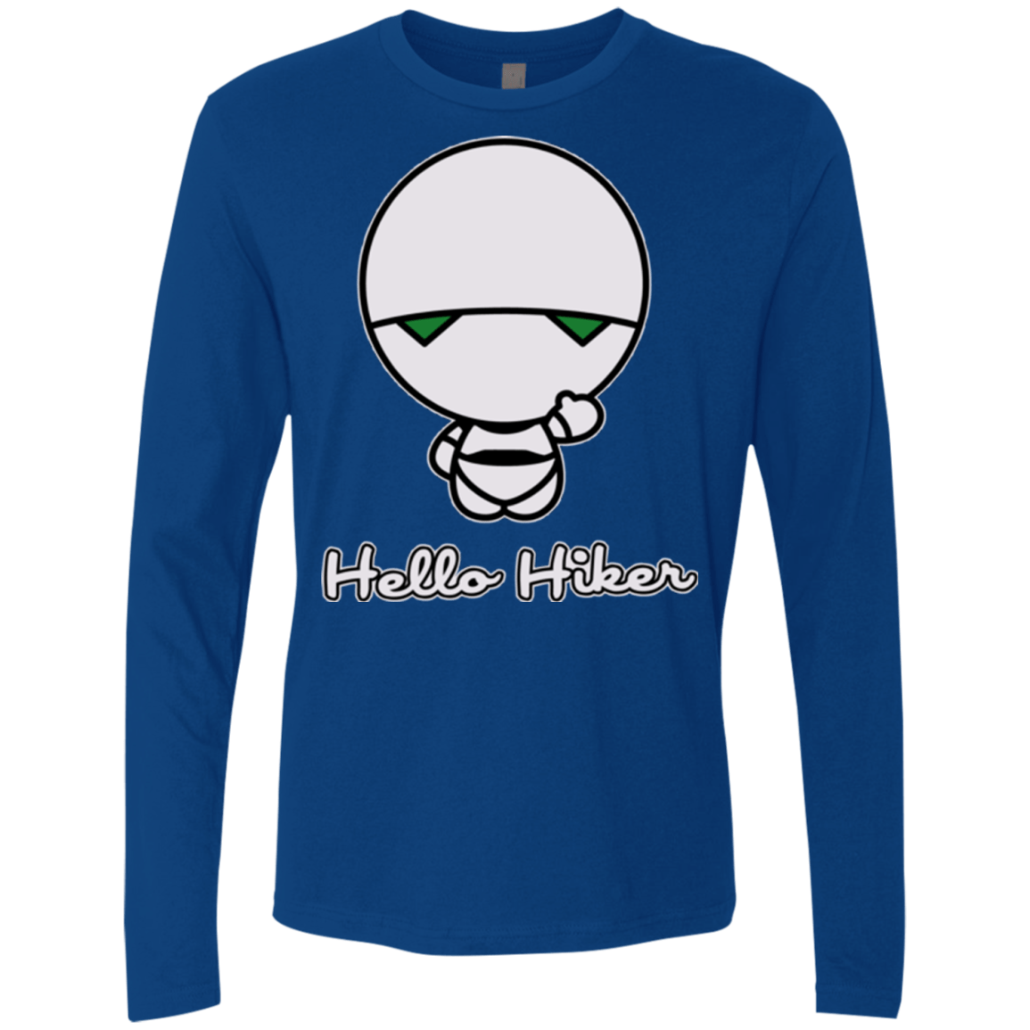 T-Shirts Royal / Small Hello Hiker Men's Premium Long Sleeve