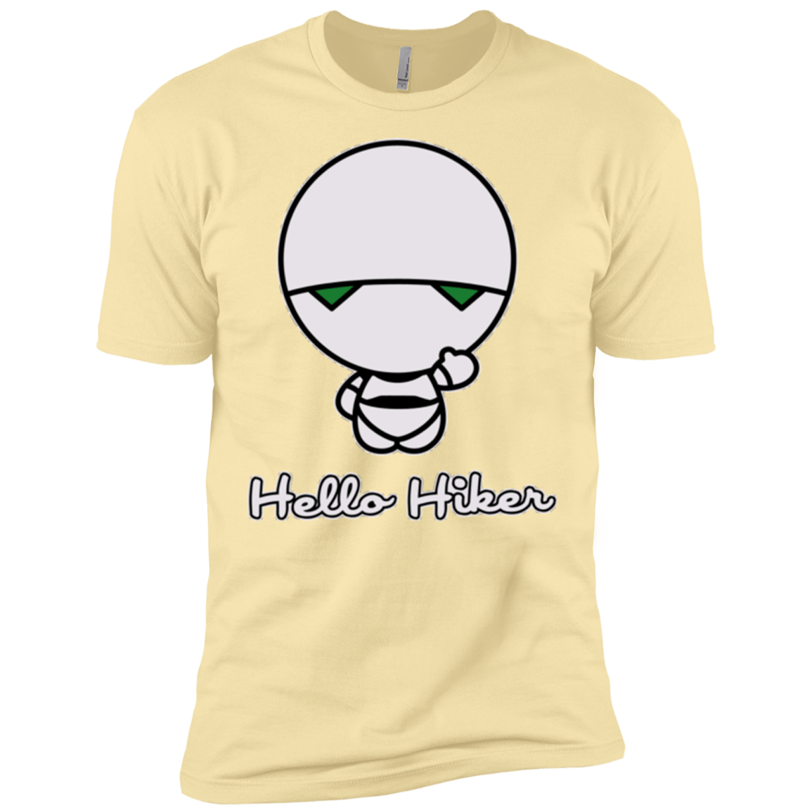 T-Shirts Banana Cream / X-Small Hello Hiker Men's Premium T-Shirt