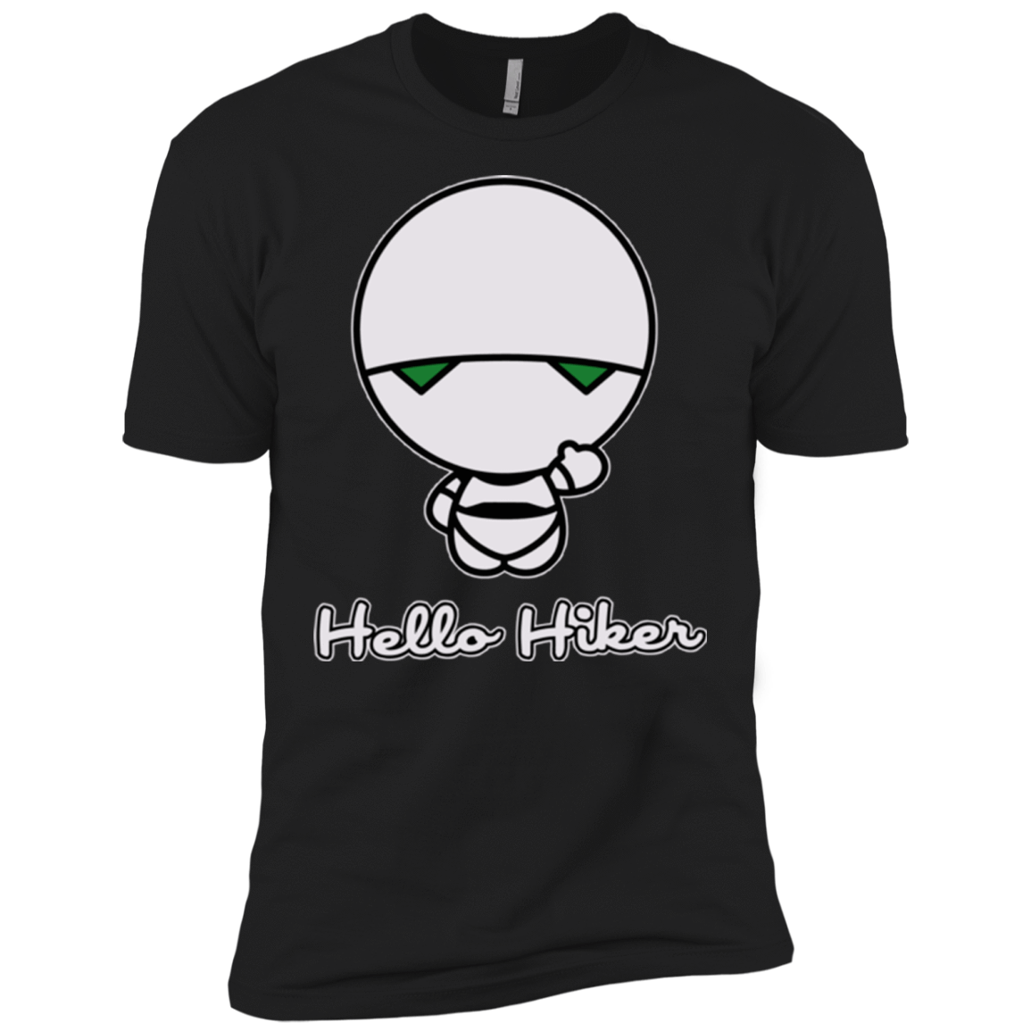T-Shirts Black / X-Small Hello Hiker Men's Premium T-Shirt