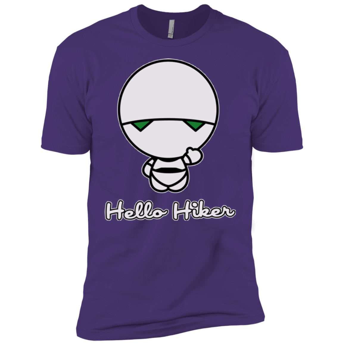 T-Shirts Purple / X-Small Hello Hiker Men's Premium T-Shirt