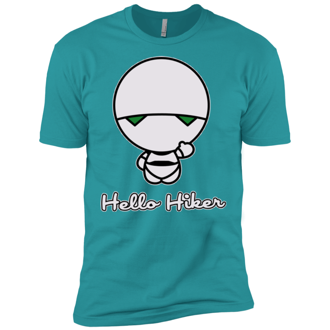 T-Shirts Tahiti Blue / X-Small Hello Hiker Men's Premium T-Shirt
