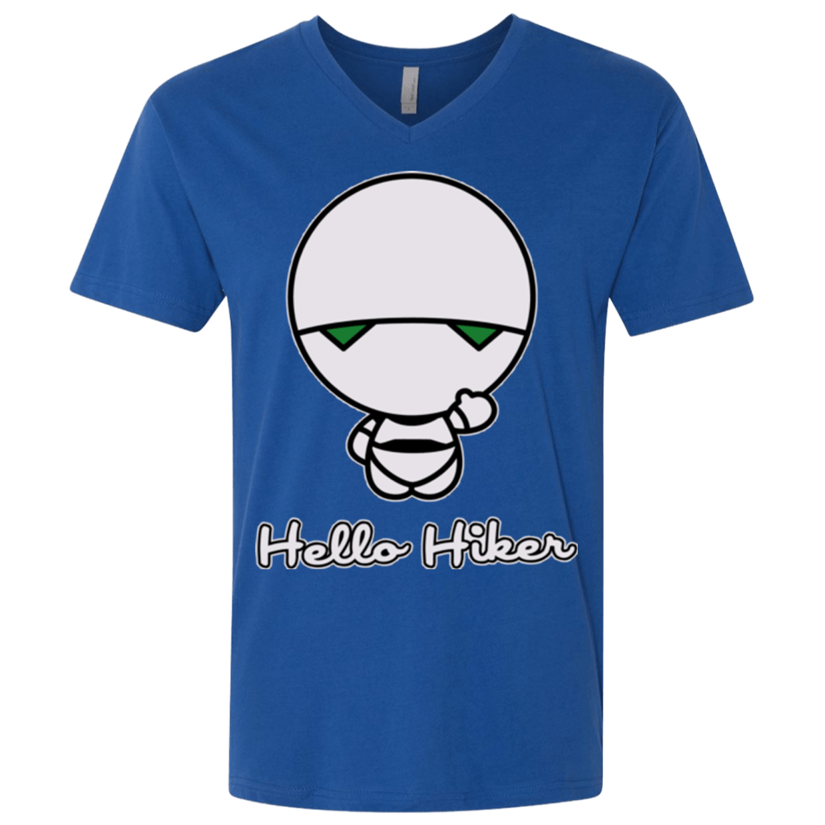 T-Shirts Royal / X-Small Hello Hiker Men's Premium V-Neck