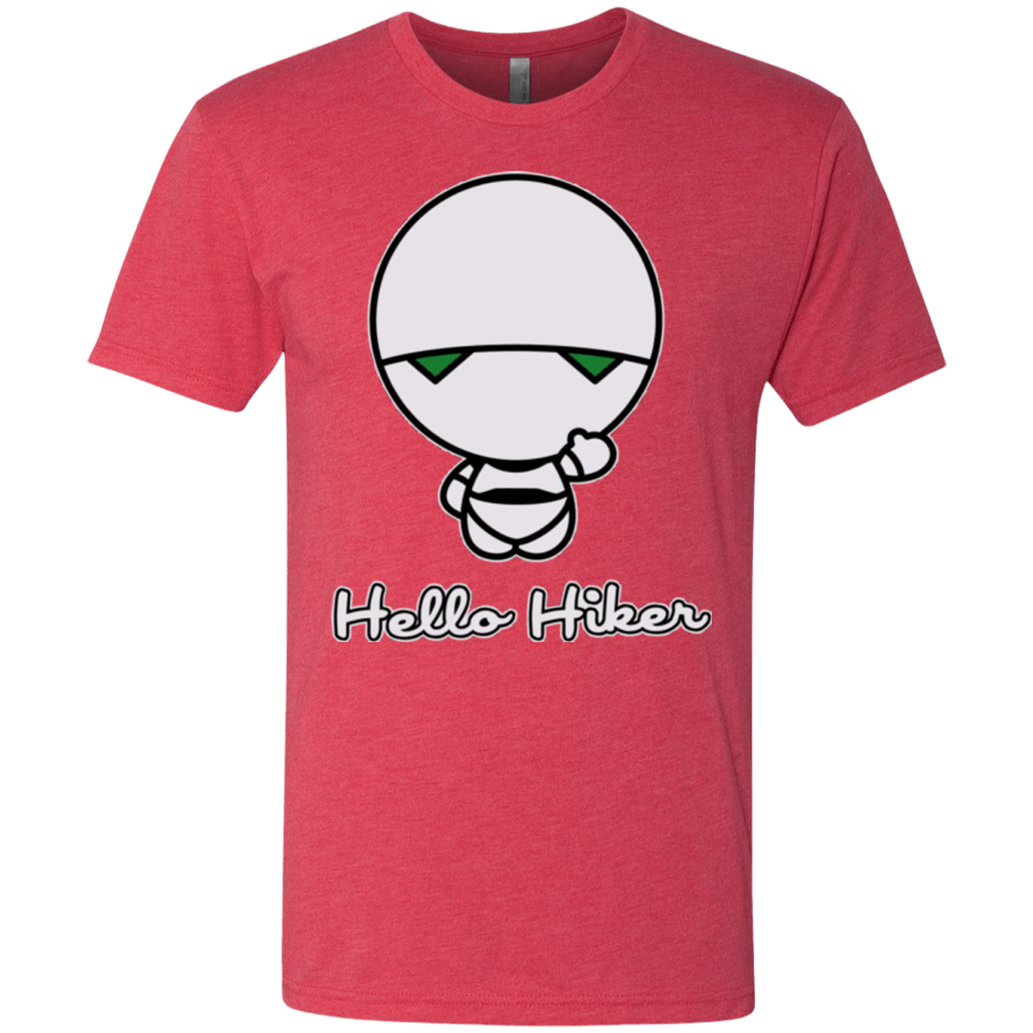 T-Shirts Vintage Red / Small Hello Hiker Men's Triblend T-Shirt