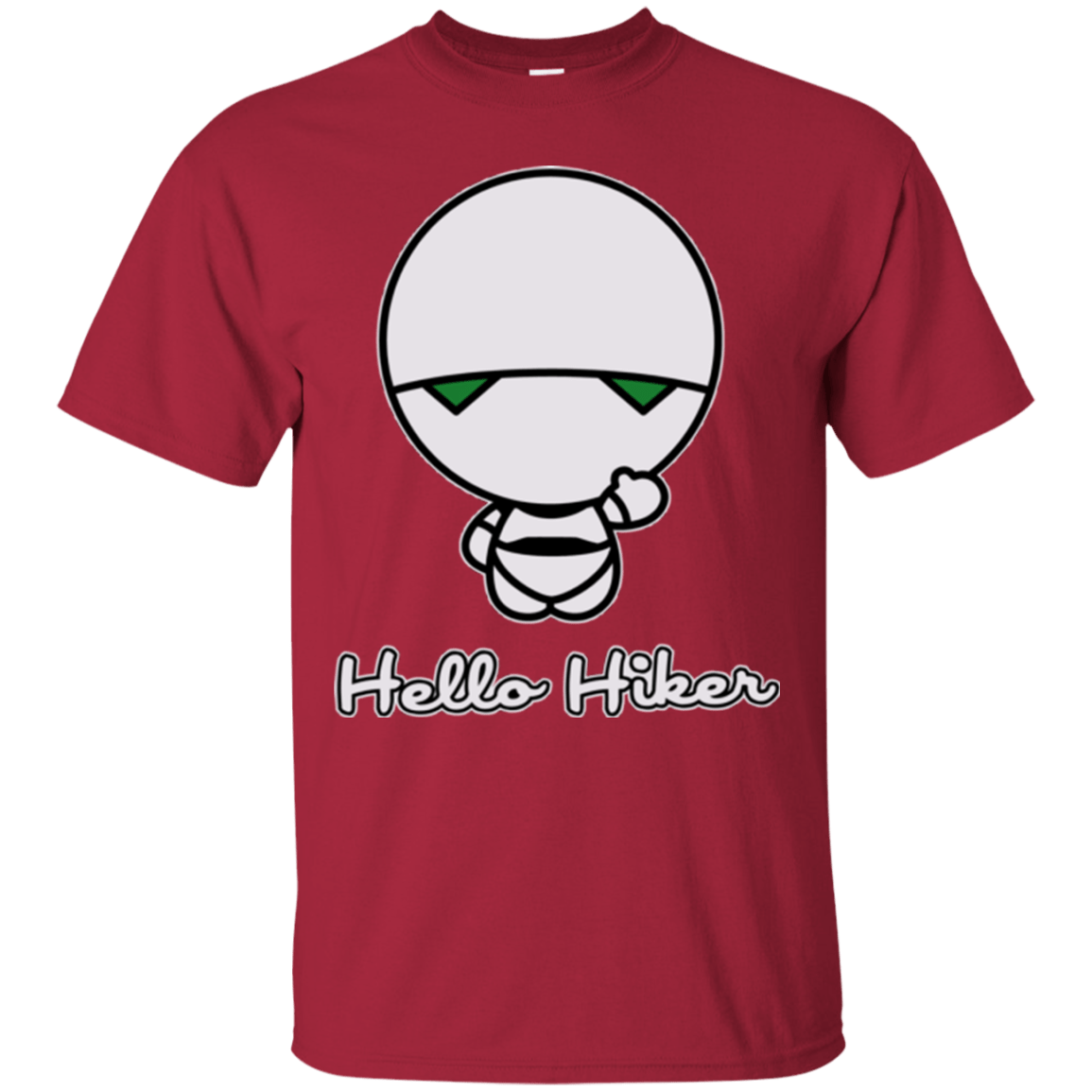 T-Shirts Cardinal / Small Hello Hiker T-Shirt