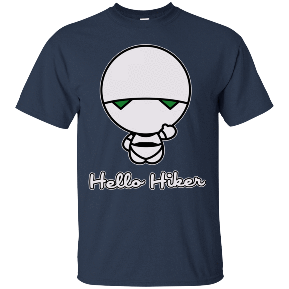 T-Shirts Navy / Small Hello Hiker T-Shirt