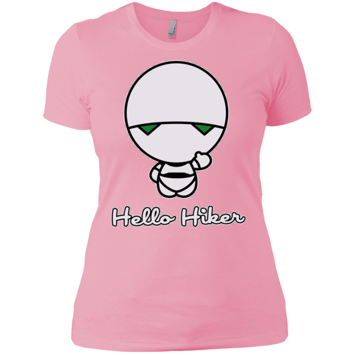 T-Shirts Light Pink / X-Small Hello Hiker Women's Premium T-Shirt