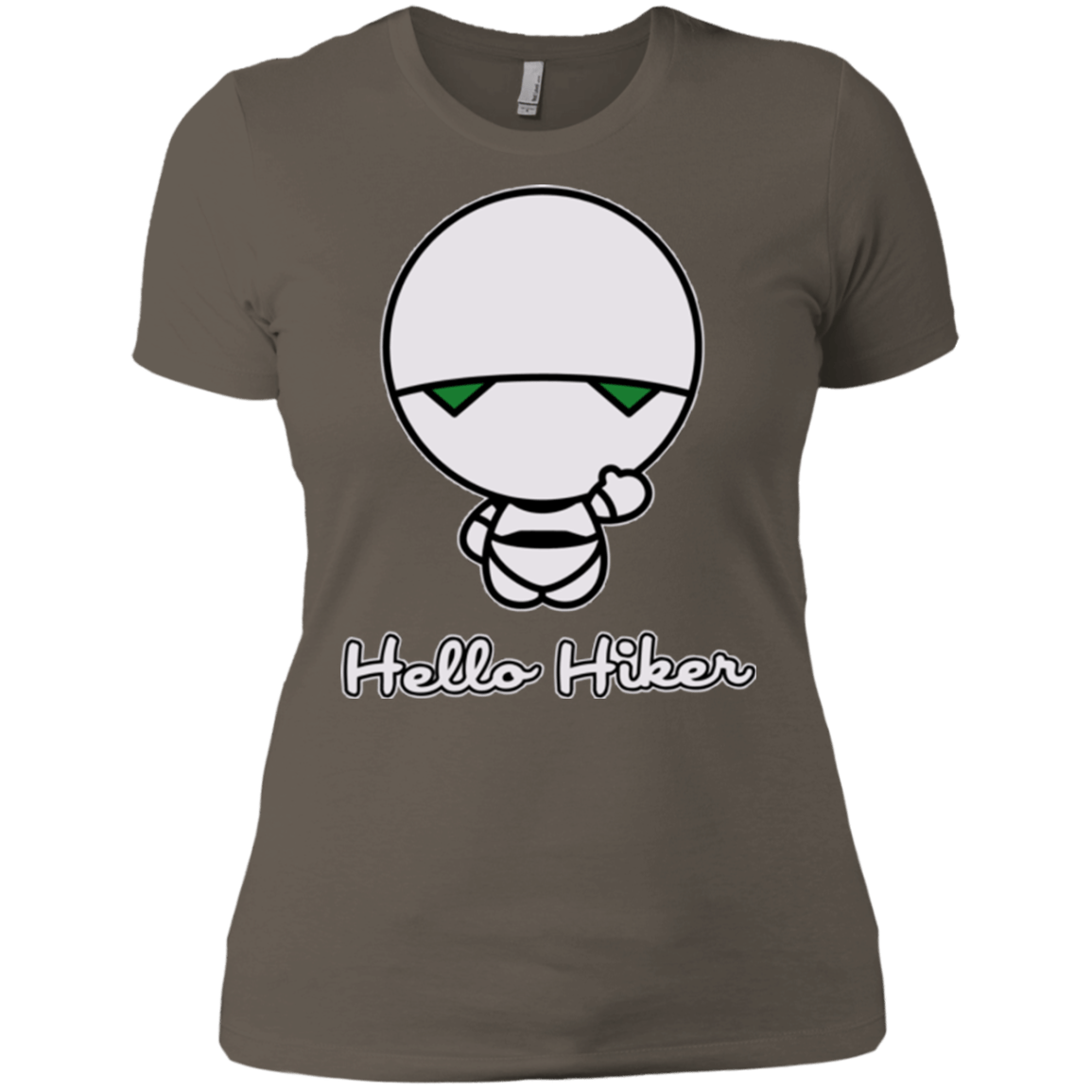 T-Shirts Warm Grey / X-Small Hello Hiker Women's Premium T-Shirt