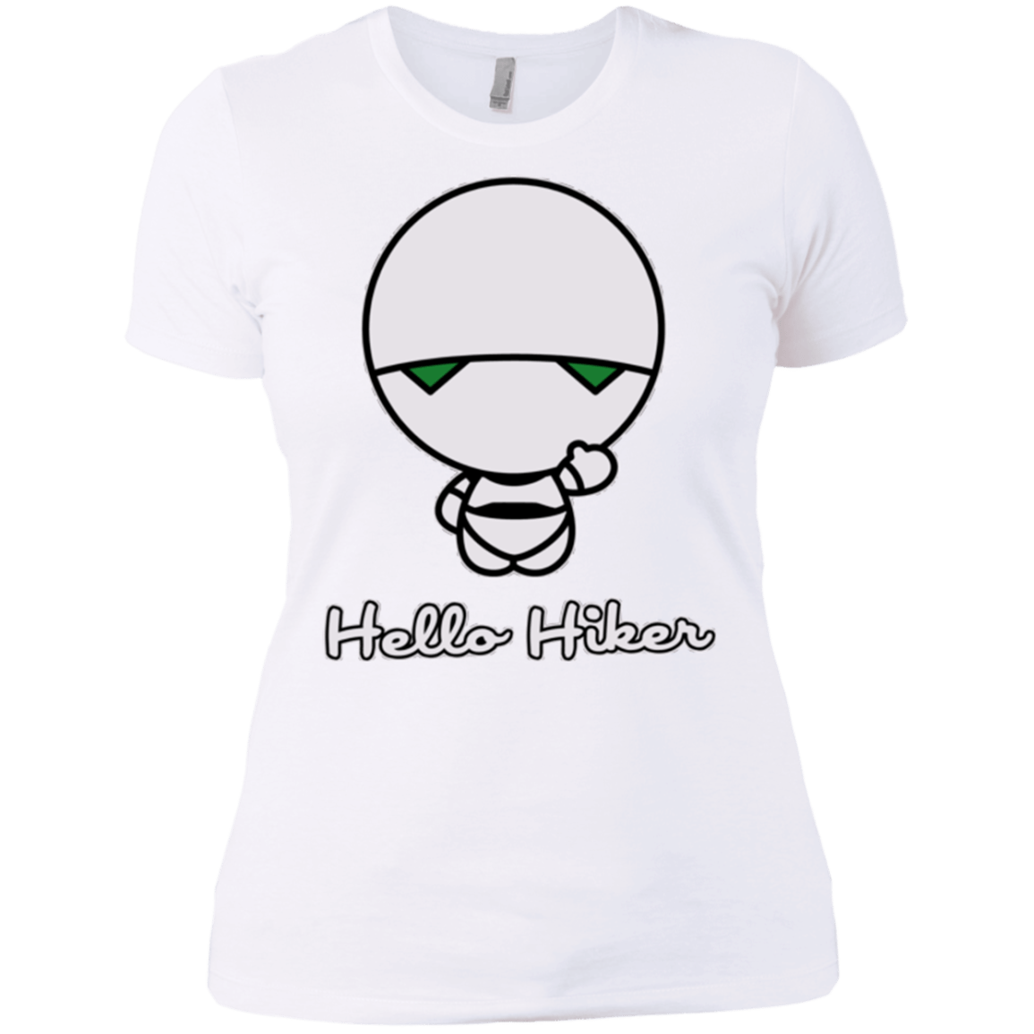 T-Shirts White / X-Small Hello Hiker Women's Premium T-Shirt