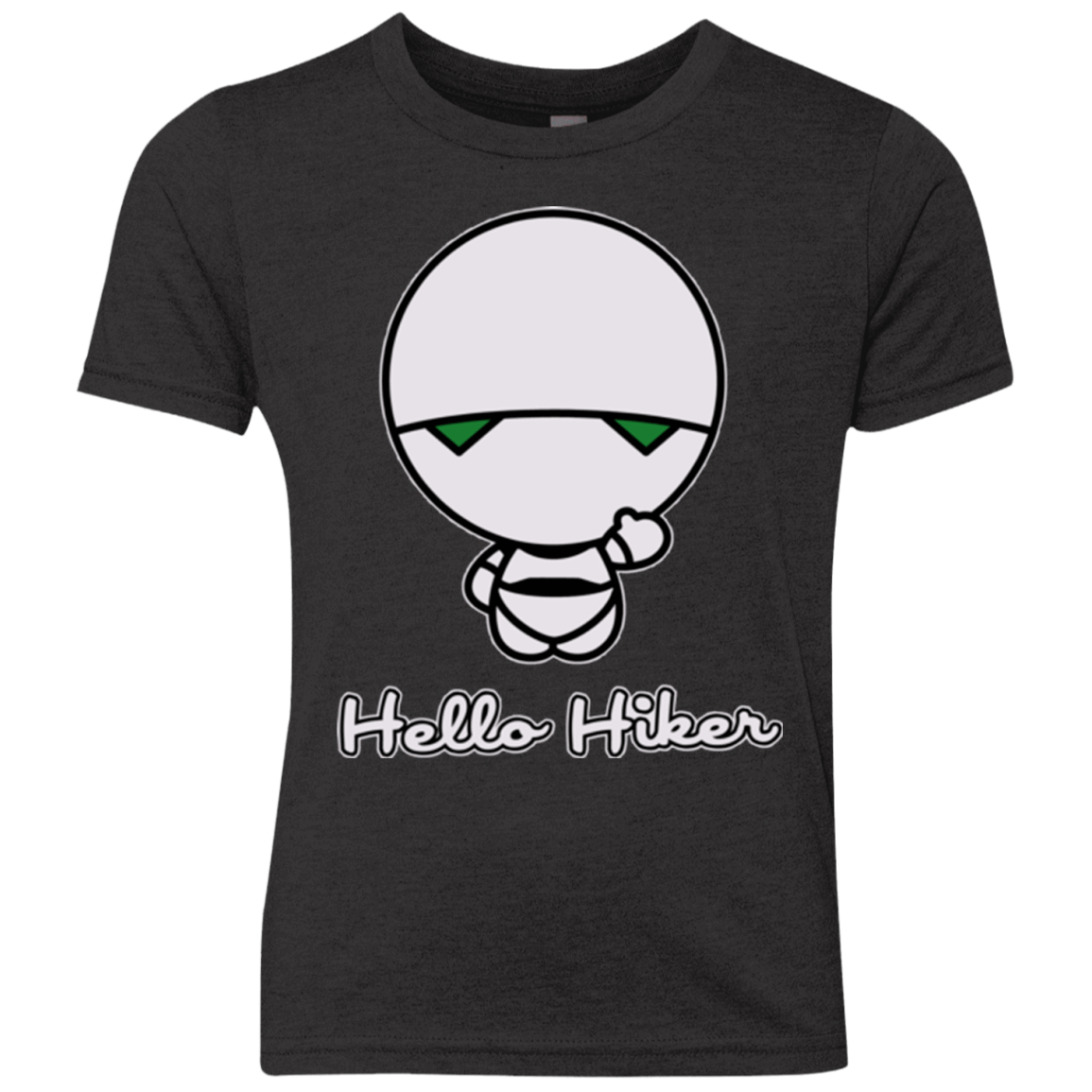 T-Shirts Vintage Black / YXS Hello Hiker Youth Triblend T-Shirt