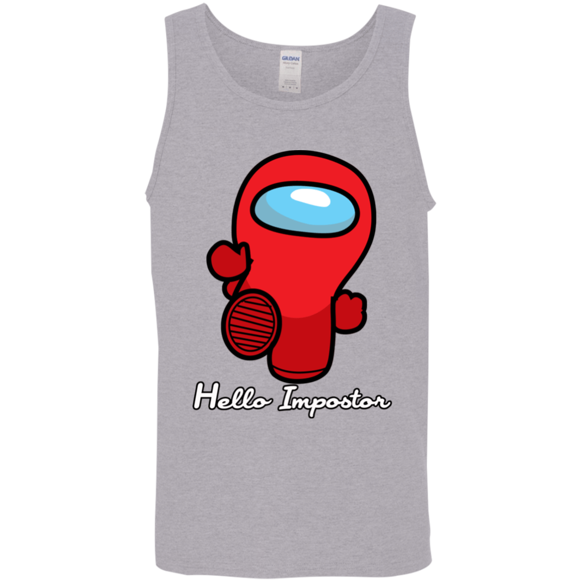 T-Shirts Sport Grey / S Hello Impostor Men's Tank Top