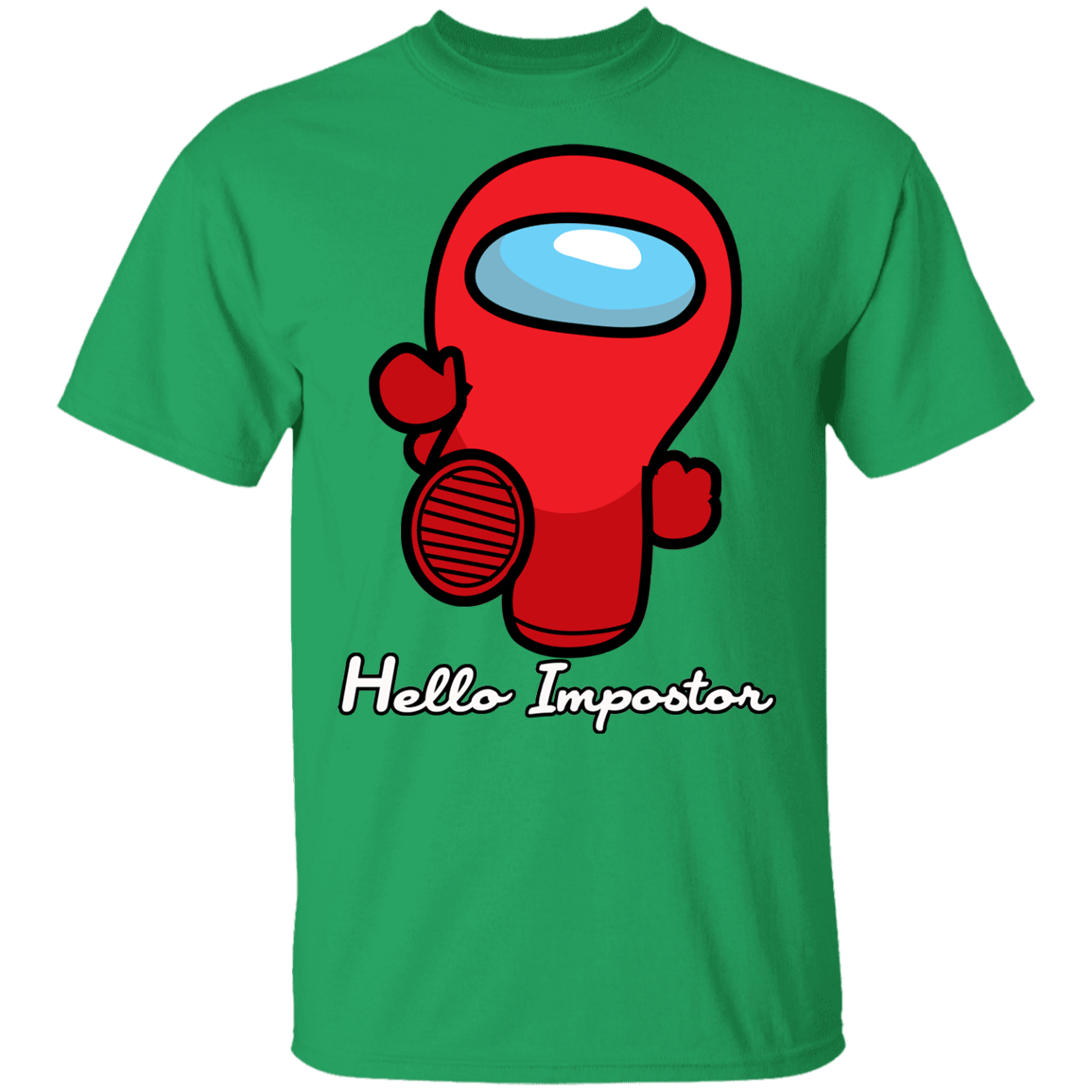 T-Shirts Irish Green / YXS Hello Impostor Youth T-Shirt