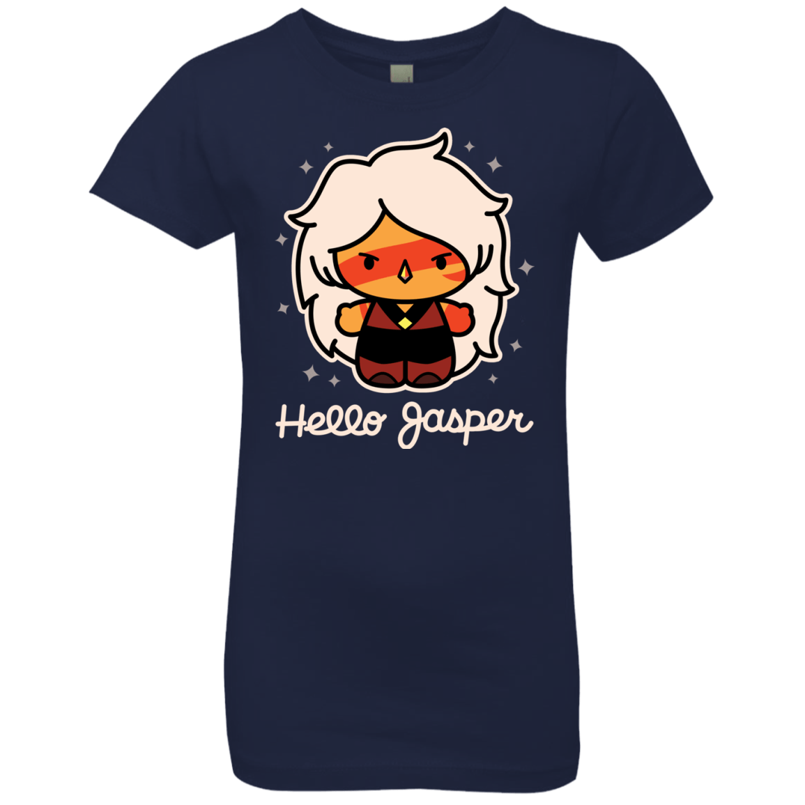 T-Shirts Midnight Navy / YXS Hello Jasper Girls Premium T-Shirt