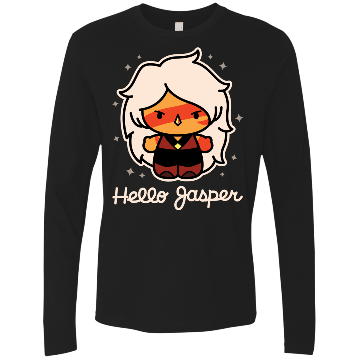 T-Shirts Black / S Hello Jasper Men's Premium Long Sleeve