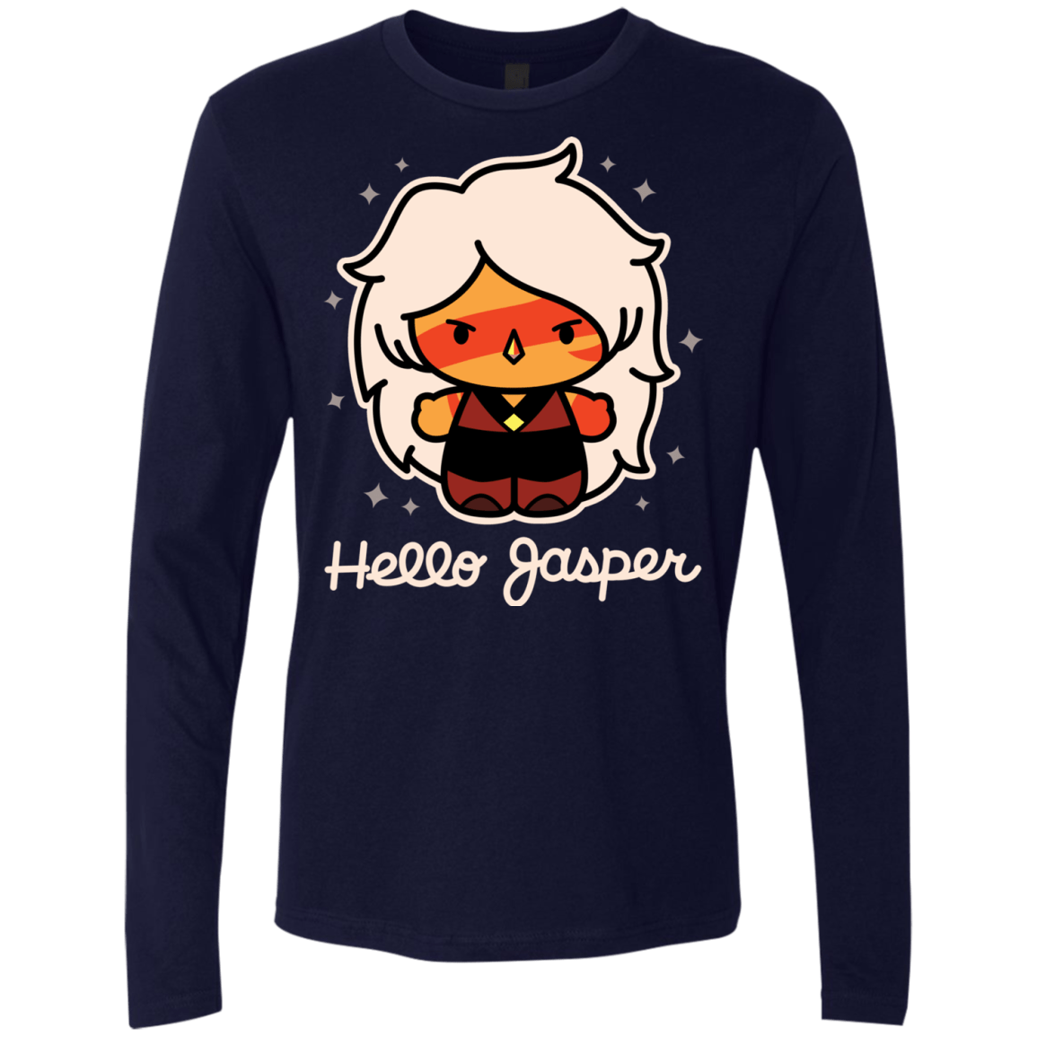 T-Shirts Midnight Navy / S Hello Jasper Men's Premium Long Sleeve