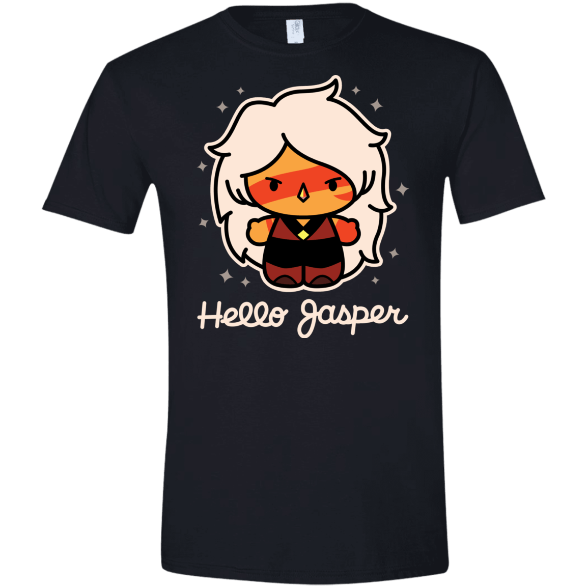 T-Shirts Black / X-Small Hello Jasper Men's Semi-Fitted Softstyle