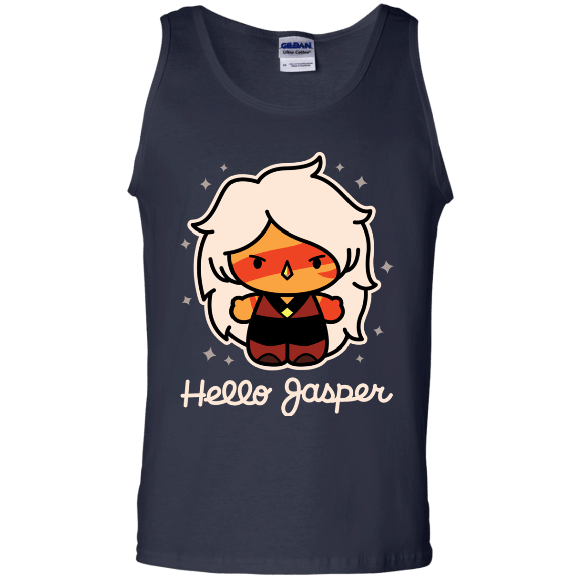T-Shirts Navy / S Hello Jasper Men's Tank Top
