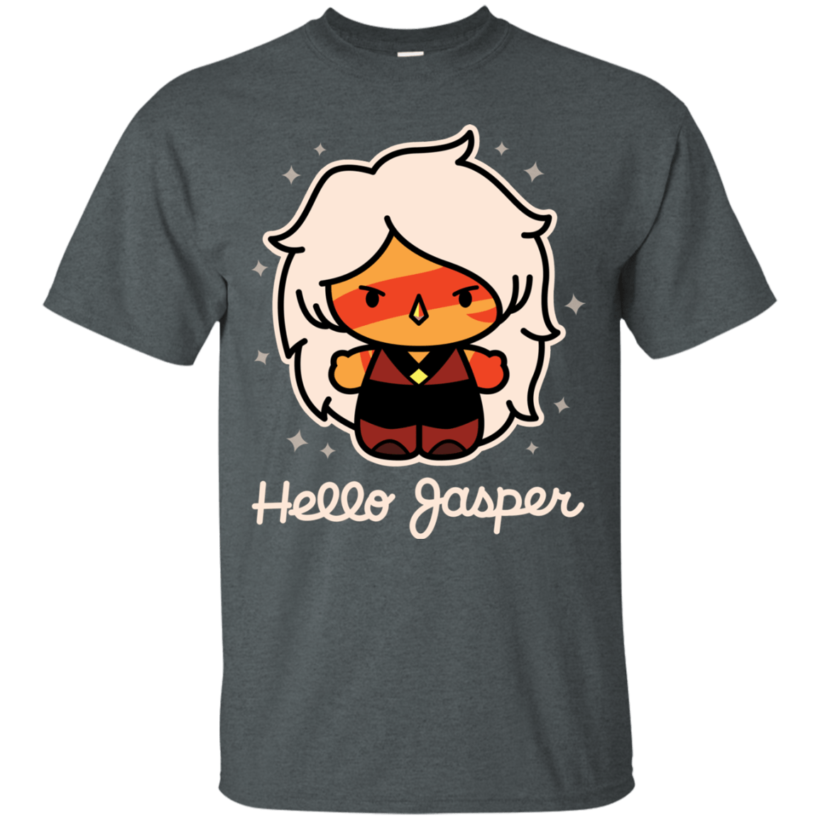T-Shirts Dark Heather / S Hello Jasper T-Shirt