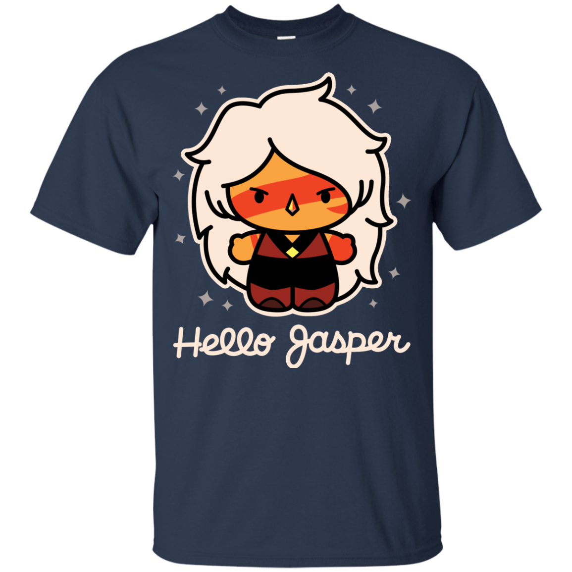 T-Shirts Navy / YXS Hello Jasper Youth T-Shirt