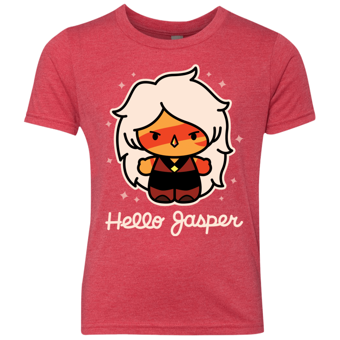 T-Shirts Vintage Red / YXS Hello Jasper Youth Triblend T-Shirt
