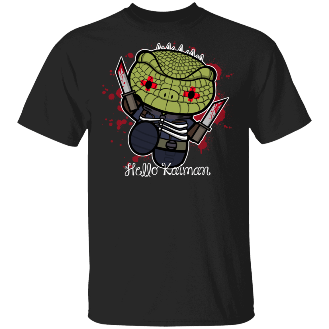 T-Shirts Black / S Hello Kaiman T-Shirt